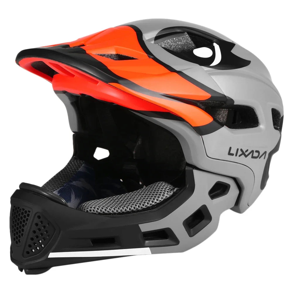 Casque intégral pour enfant - Pink - VTT, vélo de route en montagne Casque intégral pour enfant - Pink - VTT, vélo de route en montagne