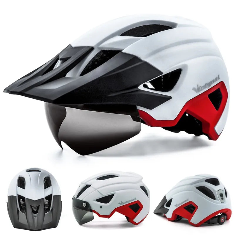 VICTGOAL Casque Lunettes Magnétiques Anti-poussière Coupe-Vent pour Casque de vélo Sport Sécurité Vélo Casque Visière (Argent VICTGOAL Casque Lunettes Magnétiques Anti-poussière Coupe-Vent pour Casque de vélo Sport Sécurité Vélo Casque Visière (Argent