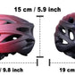 Casque de vélo X-TIGER avec LED feu arrière – Sécurité et style pour vos trajets